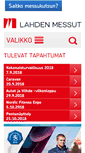 Mobile Screenshot of lahdenmessut.fi